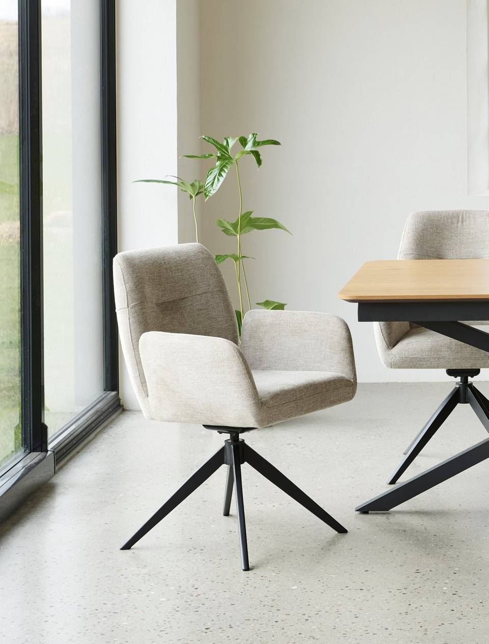 Håum Fåtölj 1-pack Mido, beige från Håum, bild 5