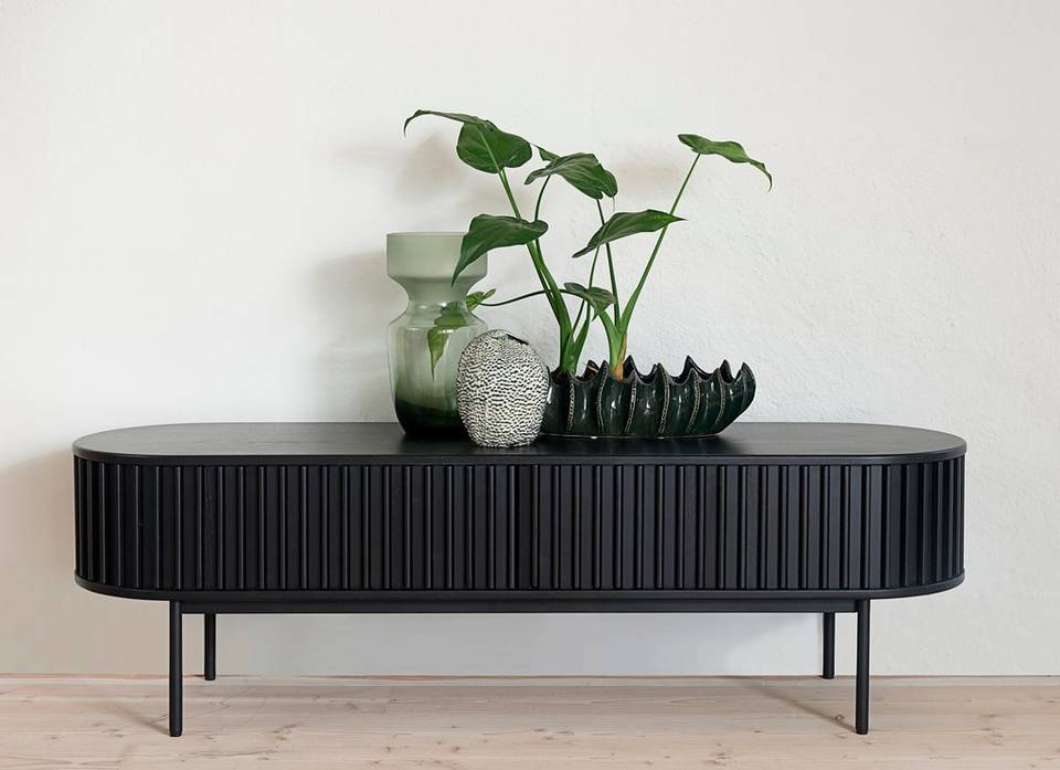 Håum TV-bänk Amelia 48 x 160 x 45 cm, svart från Håum, bild 5
