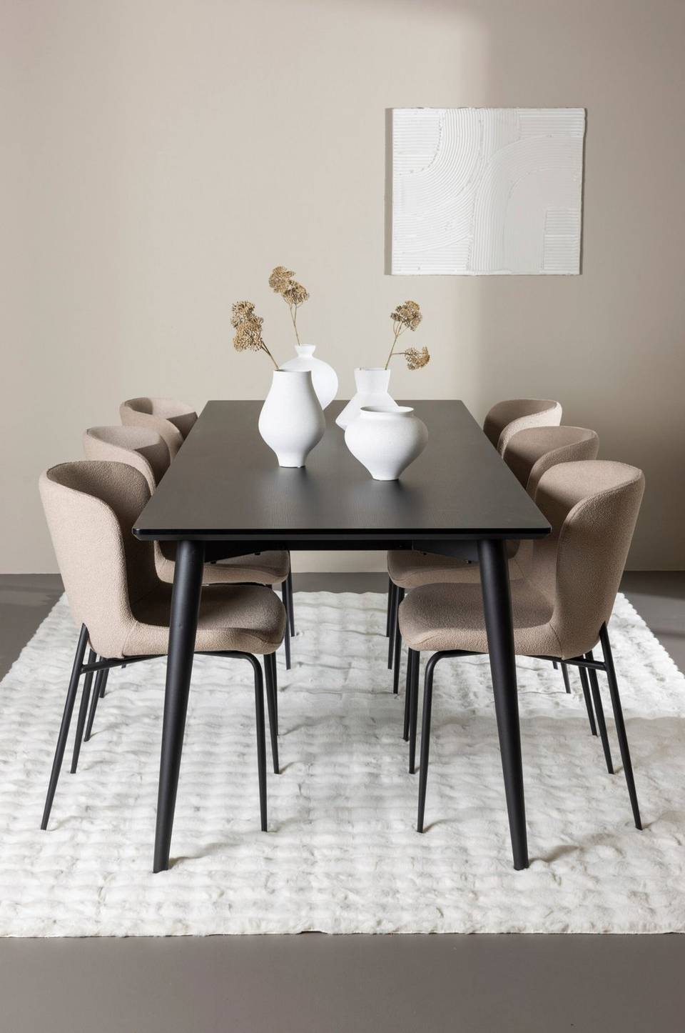 Venture Home Ellis matbord med Modesto matstol, beige från Venture Home, bild 5