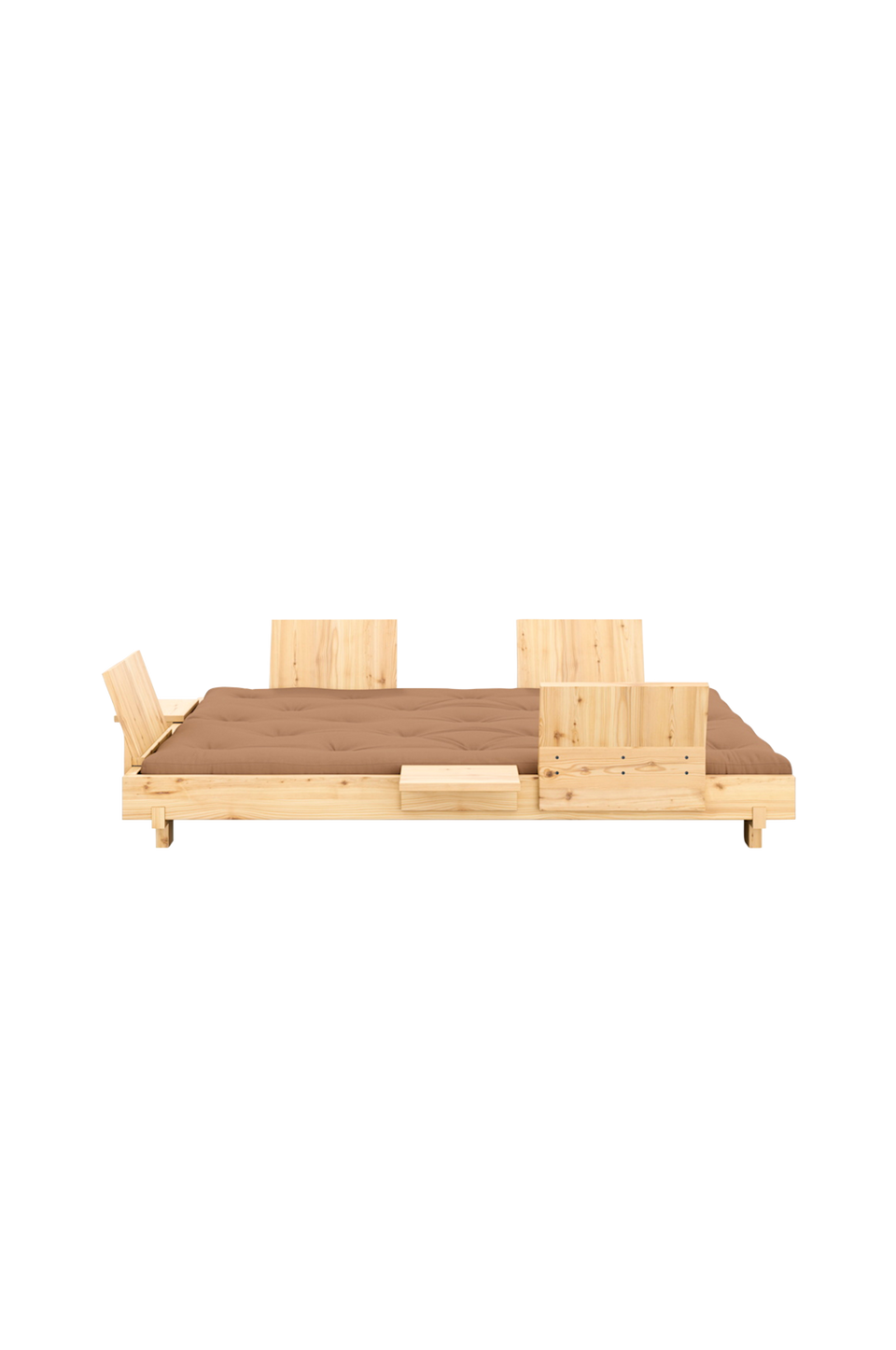 Karup Social Bäddsoffa W. 4 Pcs Back Rests , 2 Pcs Side Tables And Mattress, gul från Karup, bild 5