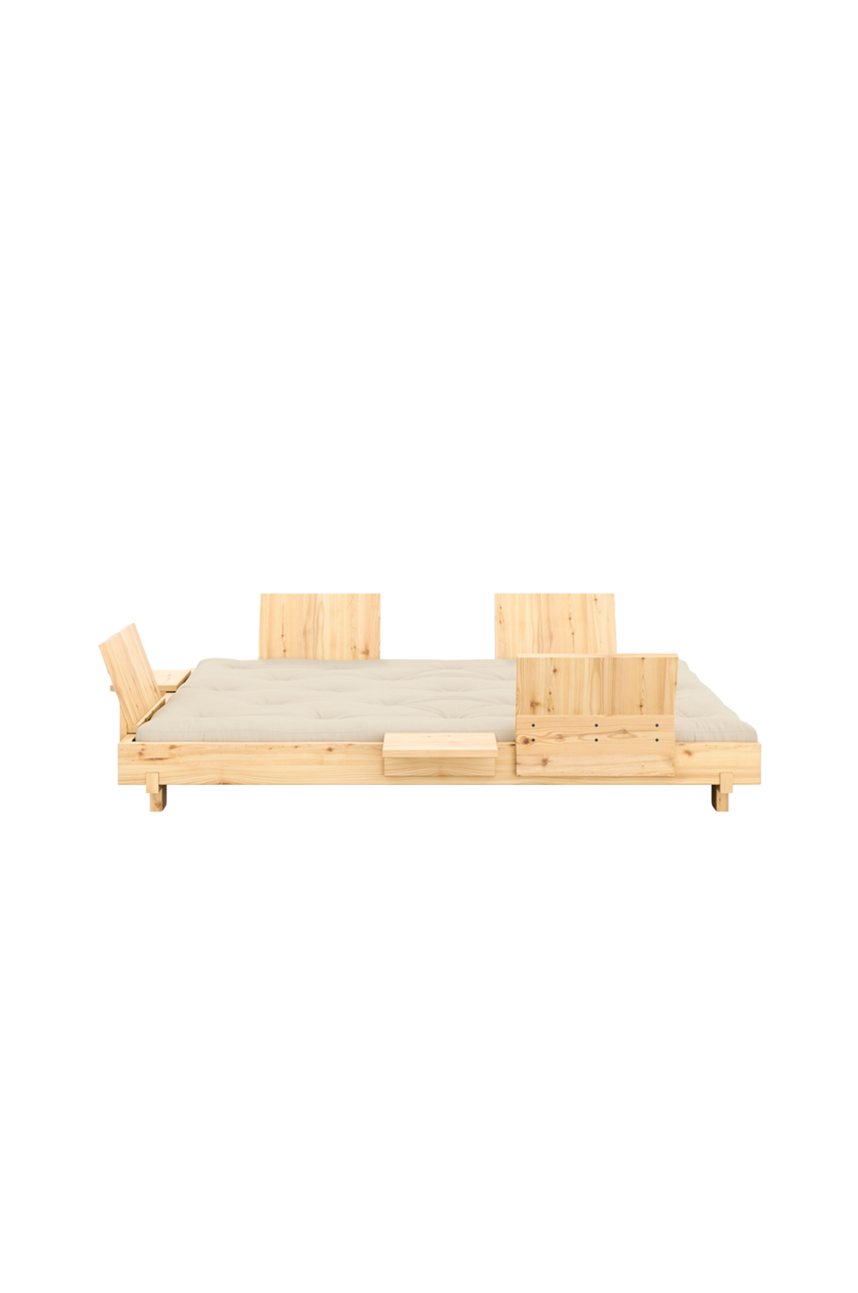 Karup Social Bäddsoffa W. 4 Pcs Back Rests , 2 Pcs Side Tables And Mattress, beige från Karup, bild 5