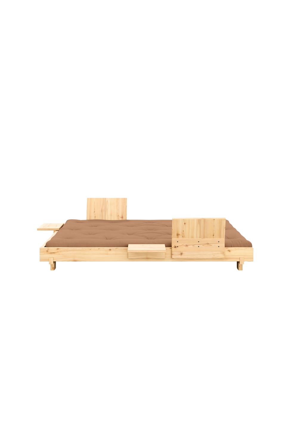 Karup Social Bäddsoffa W. 2 Pcs Back Rests , 2 Pcs Side Tables And Mattress, brun från Karup, bild 5
