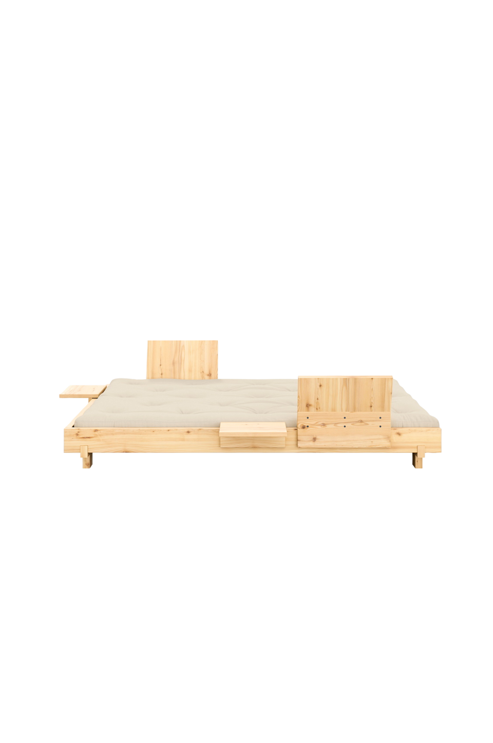 Karup Social Bäddsoffa W. 2 Pcs Back Rests , 2 Pcs Side Tables And Mattress, beige från Karup, bild 5