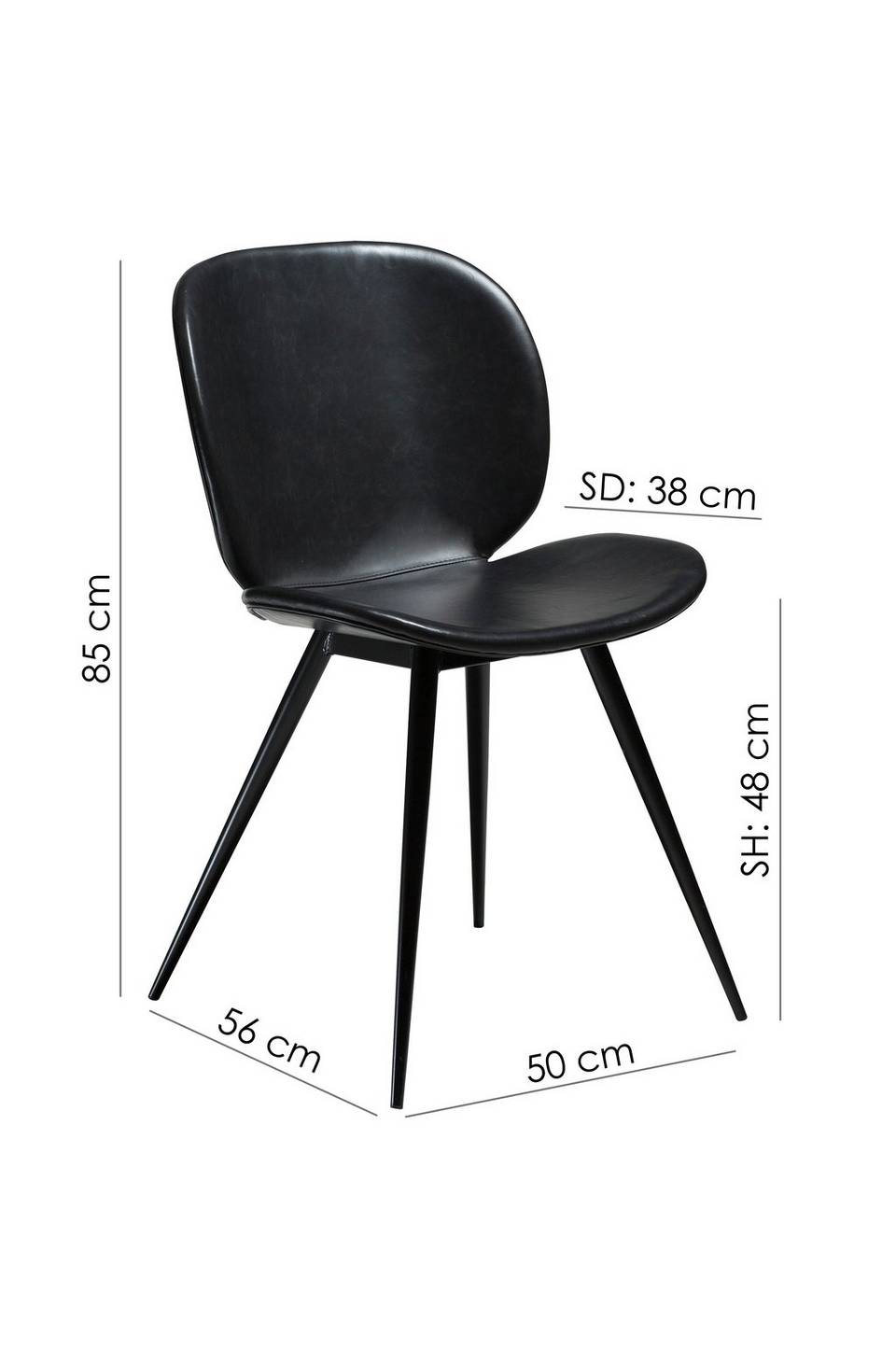 DAN-FORM CLOUD chair 2 pack, röd från DAN-FORM, bild 5
