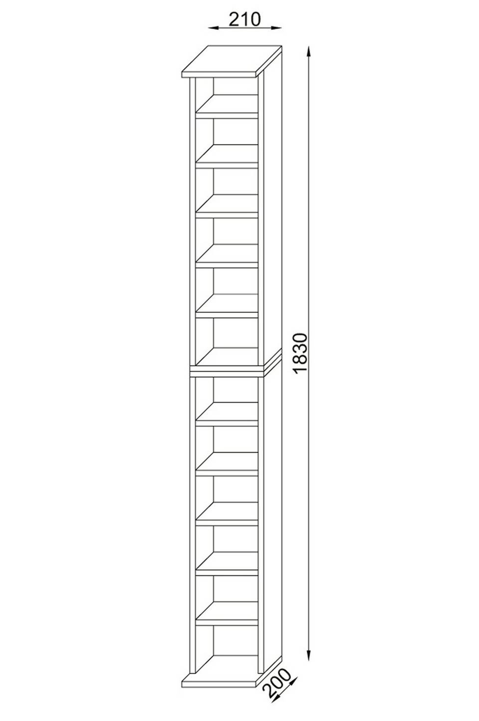 VCM Arkiveringssystem Bigol för 204 CD-skivor, beige från VCM, bild 5