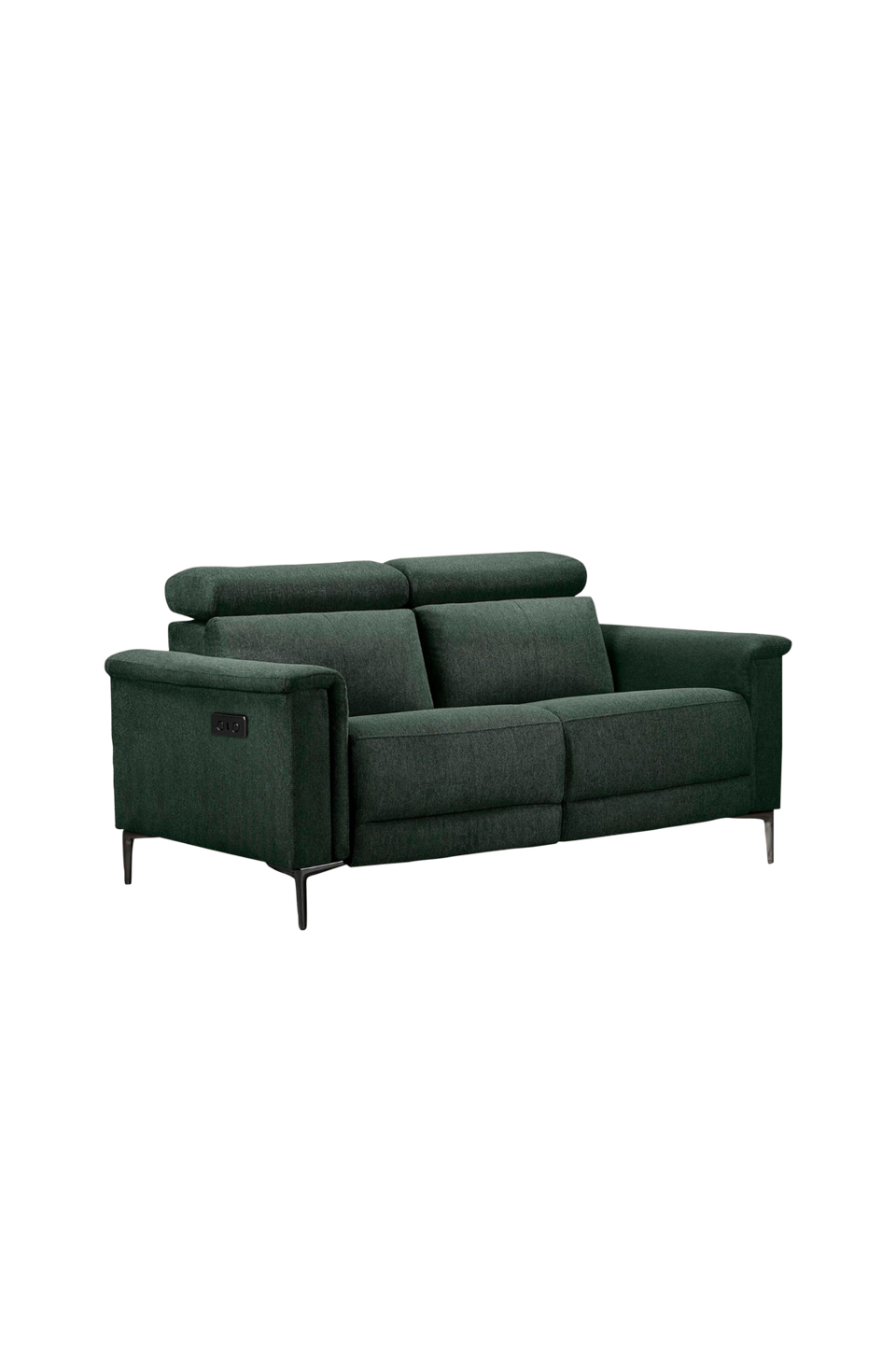 Loft24 Soffa 2 Sits 1 Recliner Manual Lund, grön från Loft24, bild 5