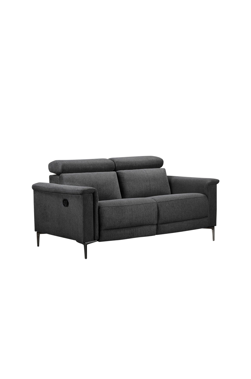 Loft24 Soffa 2 Sits 1 Recliner Manual Lund, grå från Loft24, bild 5