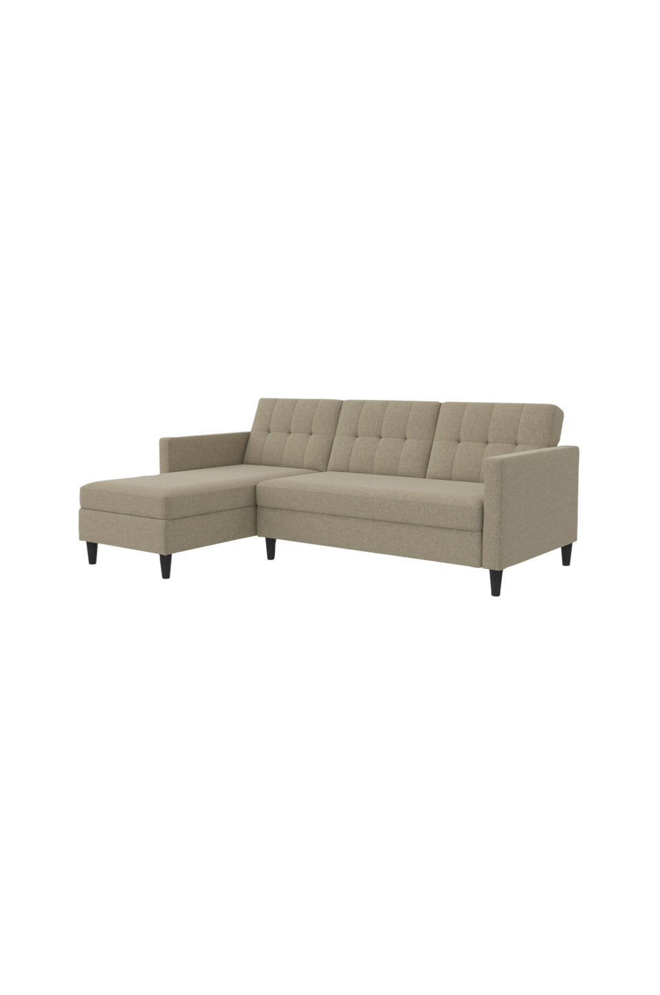 Dorel Home Bäddsoffa 3-sits med schäslong Hartford, brun från Dorel Home, bild 5