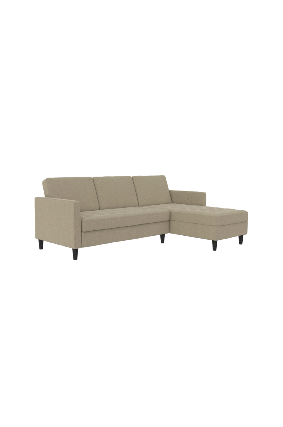 Dorel Home Bäddsoffa 3-sits med schäslong Presley, brun från Dorel Home, bild 5