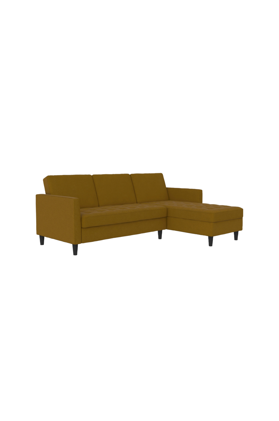 Dorel Home Bäddsoffa 3-sits med schäslong Presley, gul från Dorel Home, bild 5