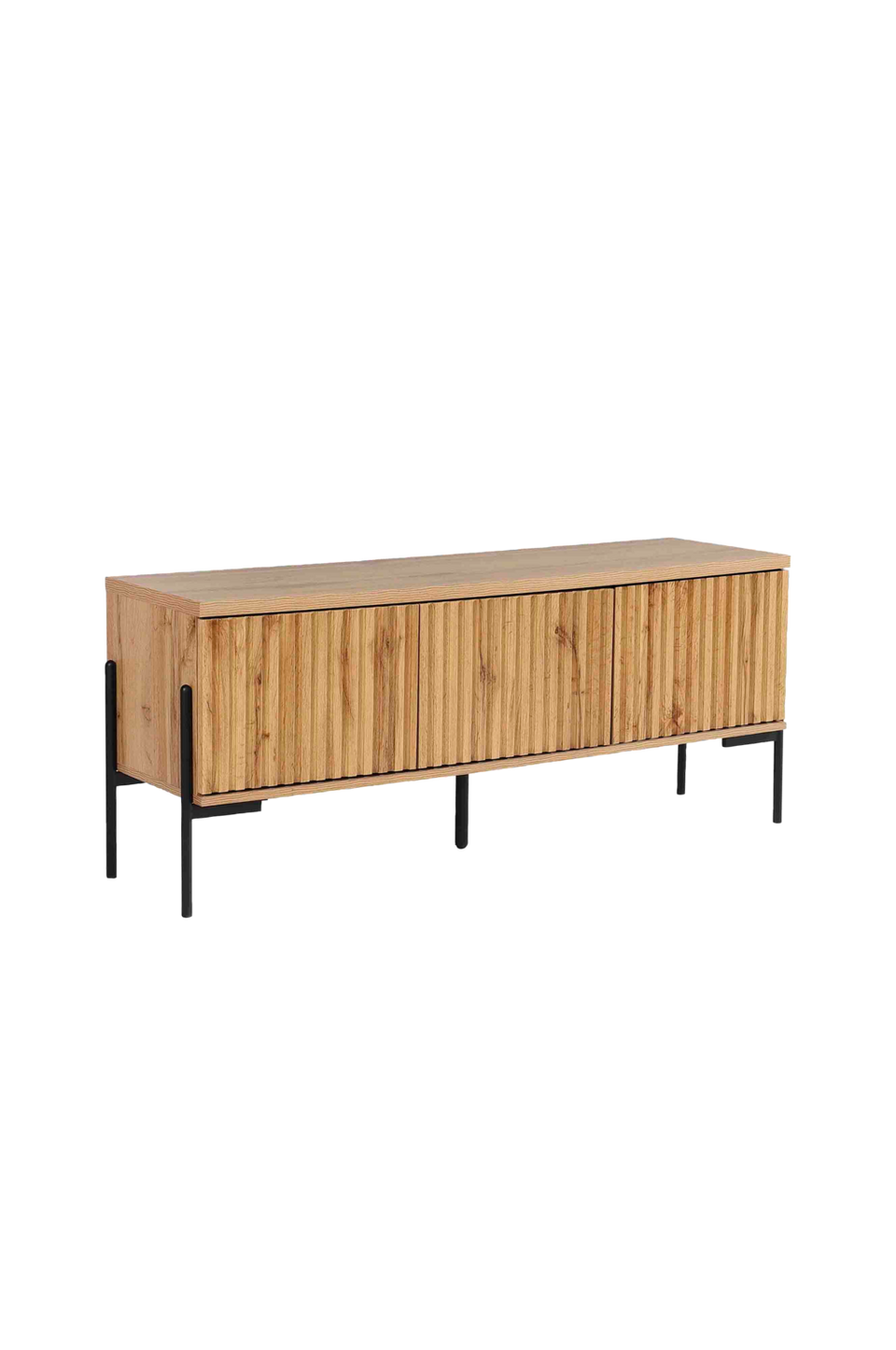 Loft24 Sideboard 3 Dörrar Charlie, brun från Loft24, bild 5