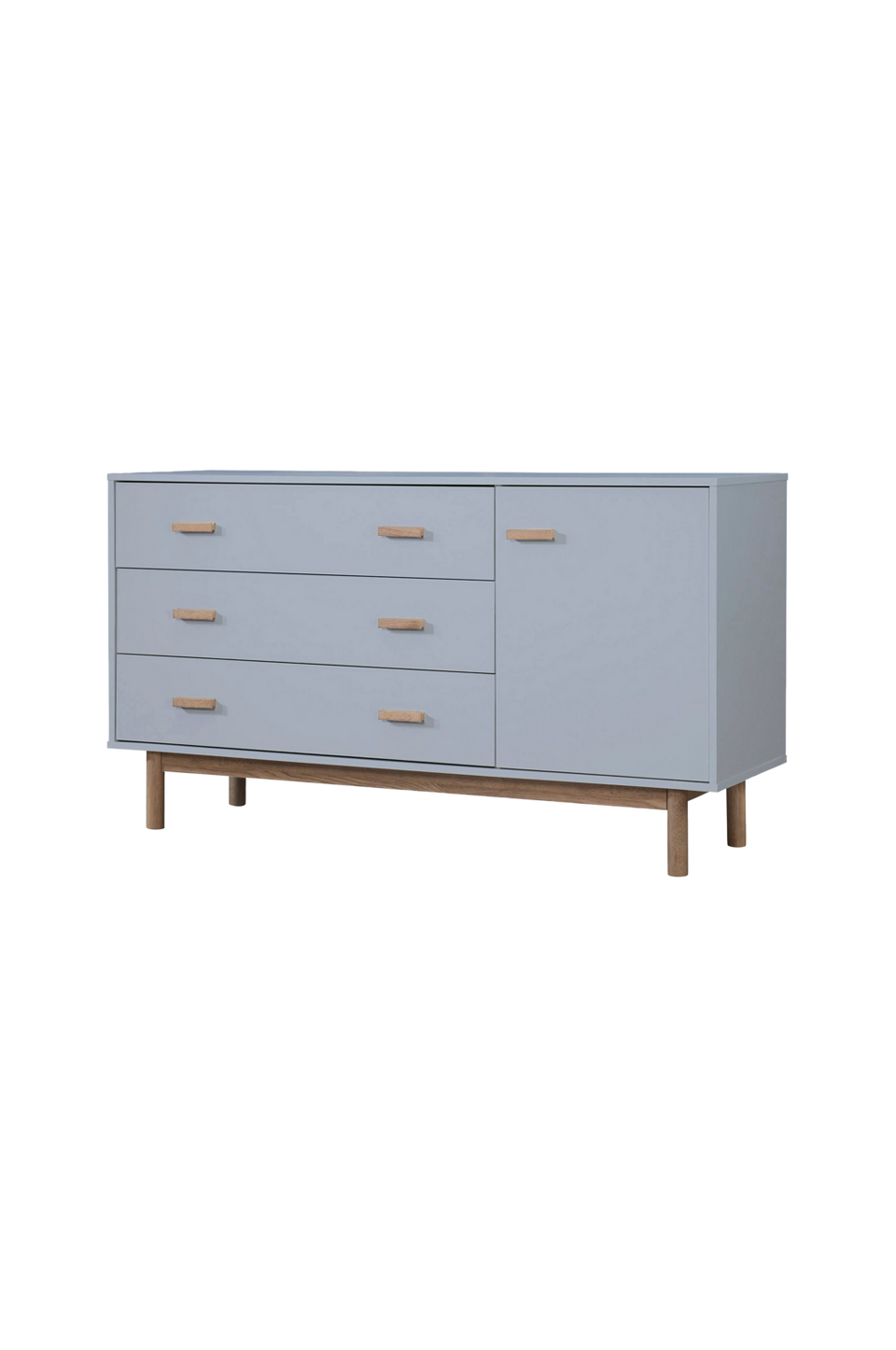 Loft24 Sideboard 1 dörr 3 lådor Melanie, grå från Loft24, bild 5