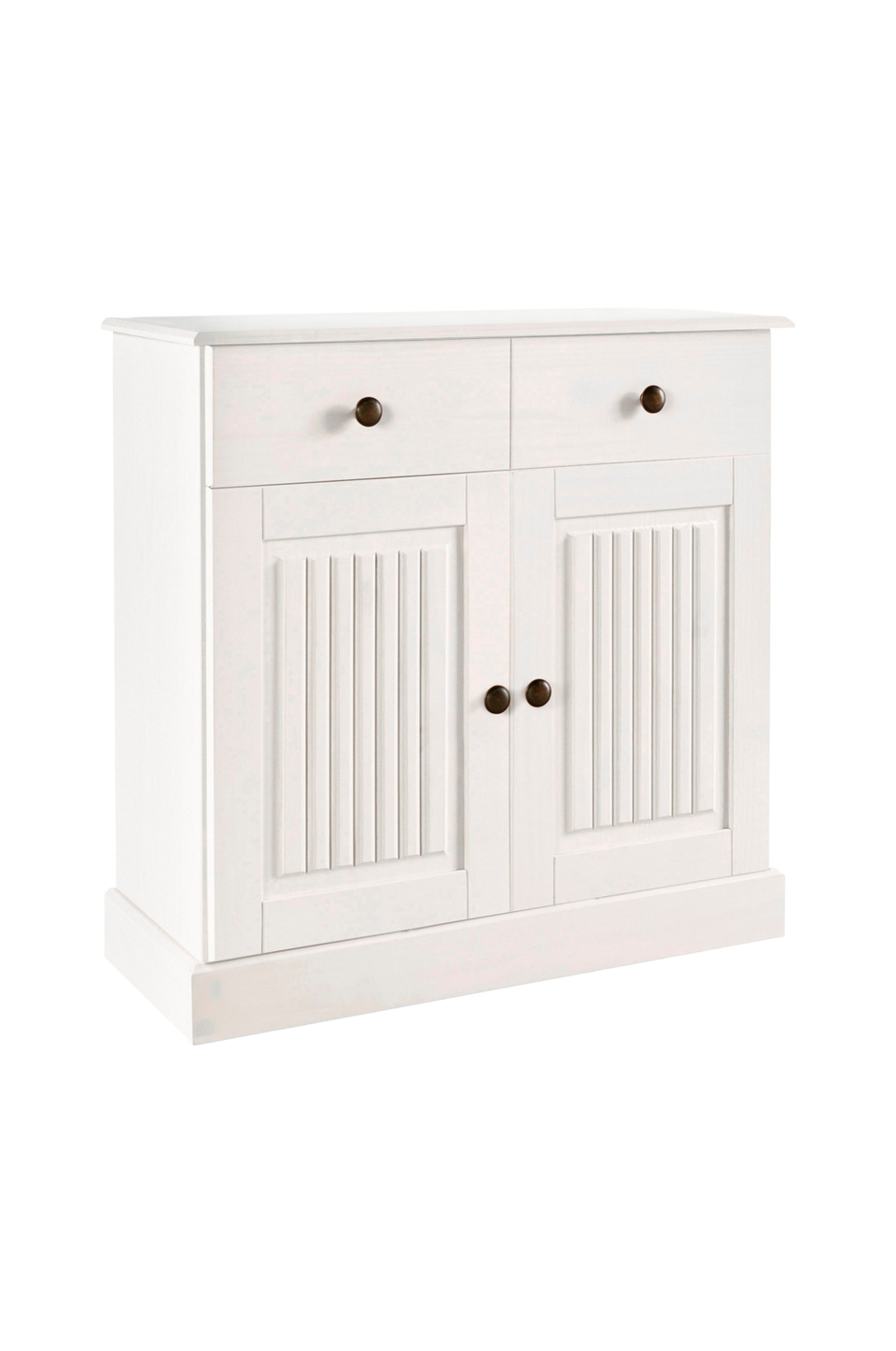 Loft24 Sideboard 2 dörrar 1 låda Mille, vit från Loft24, bild 5