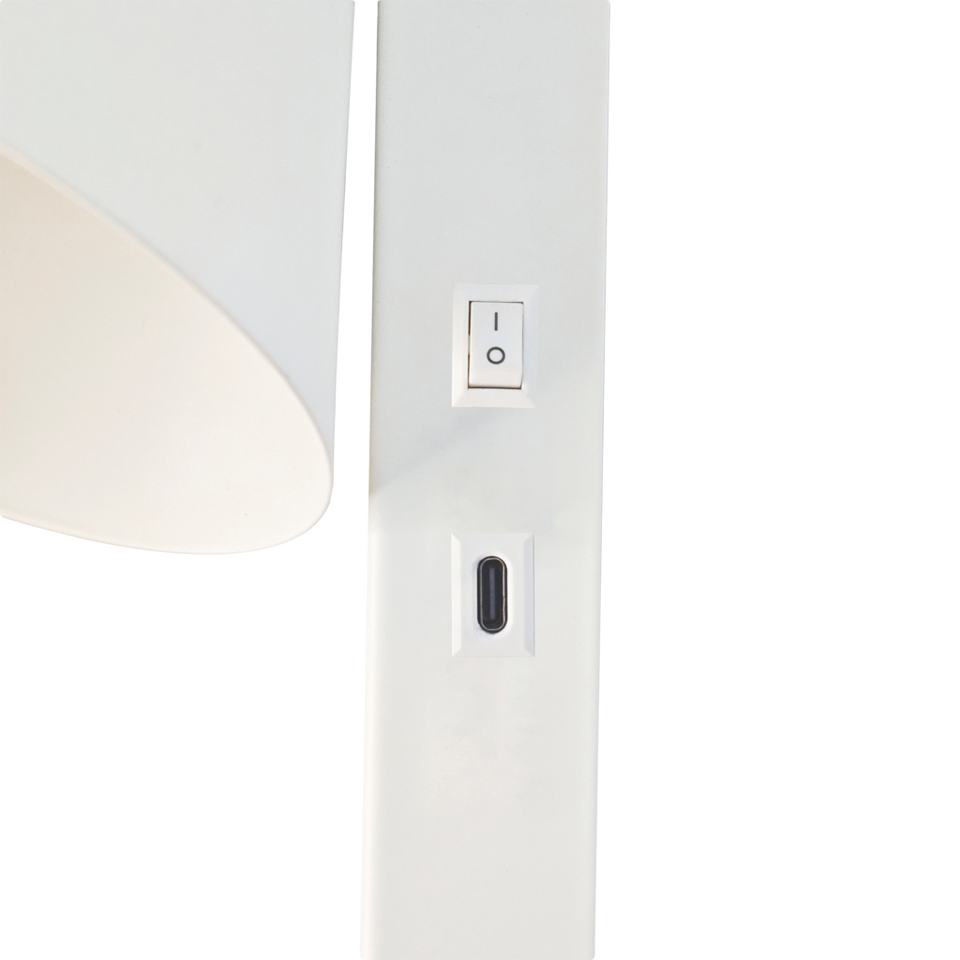 Nordlux Vägglampa Wilmer, vit från Nordlux, bild 2