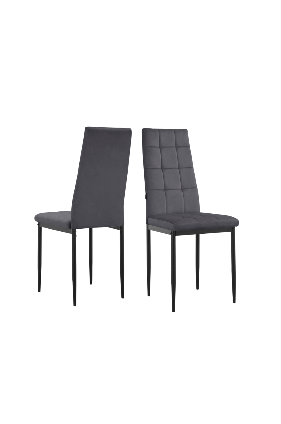 Loft24 Matstol 2-pack Becca, grå från Loft24, bild 5