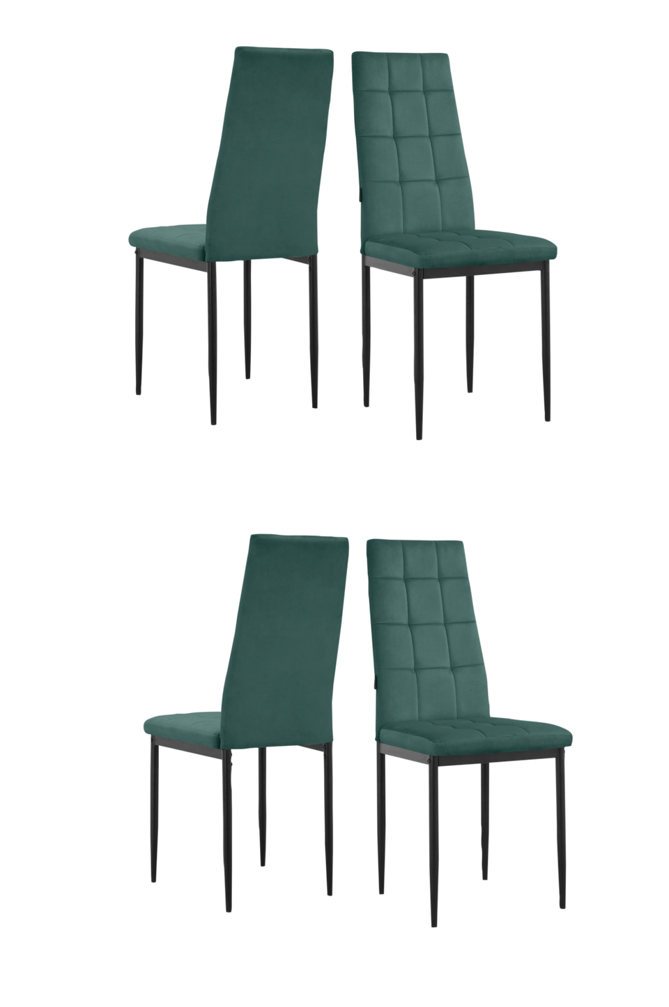 Loft24 Matstol 4 Pk Becca, grön från Loft24, bild 5