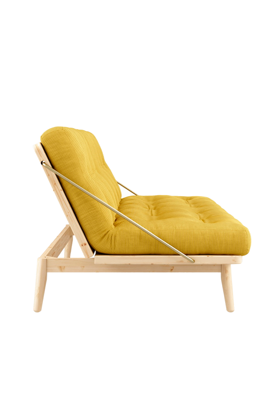 Karup Folk Bäddsoffa, gul från Karup, bild 5