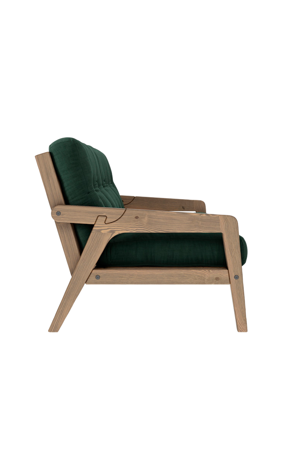 Karup Grab Bäddsoffa, grön från Karup, bild 5