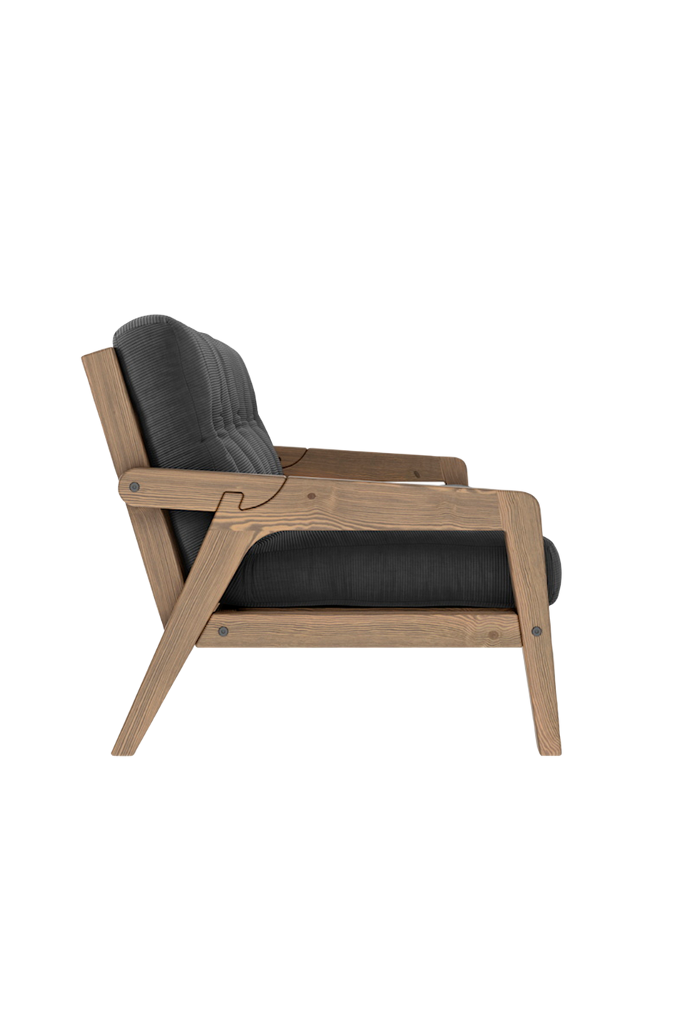 Karup Grab Bäddsoffa, brun från Karup, bild 5
