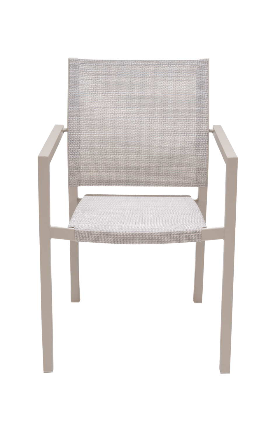 LifestyleGarden Urbanite set m. 160 cm bord och 4 stapelfåtöljer, natur från LifestyleGarden, bild 5