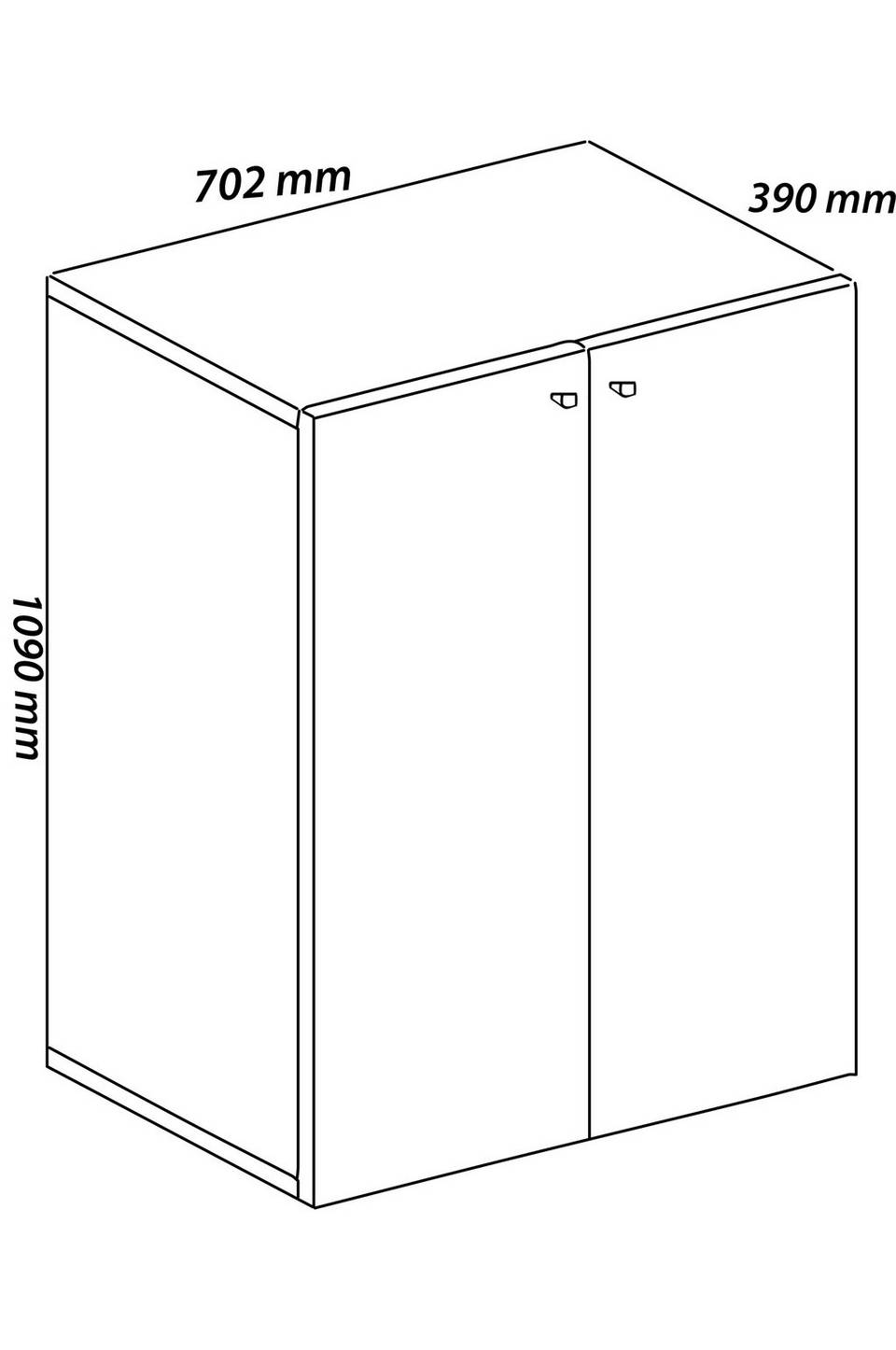 VCM Skoskåp Lona Xl 5-fack, grå från VCM, bild 5