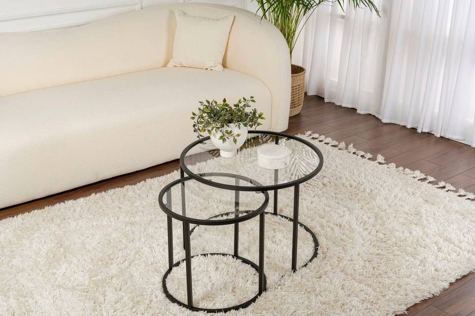 Homitis Soffbord Set Aurum Double Small, svart från Homitis, bild 5