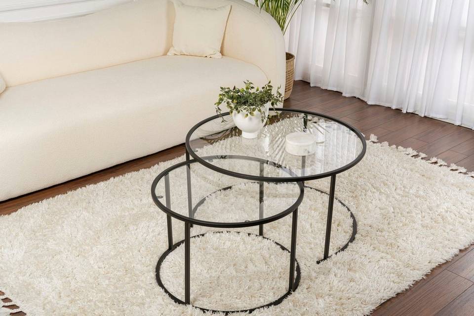 Homitis Soffbord Set Aurum Double, svart från Homitis, bild 5
