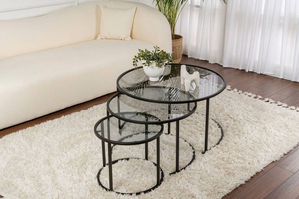 Homitis Soffbord Set Aurum Triple, svart från Homitis, bild 5