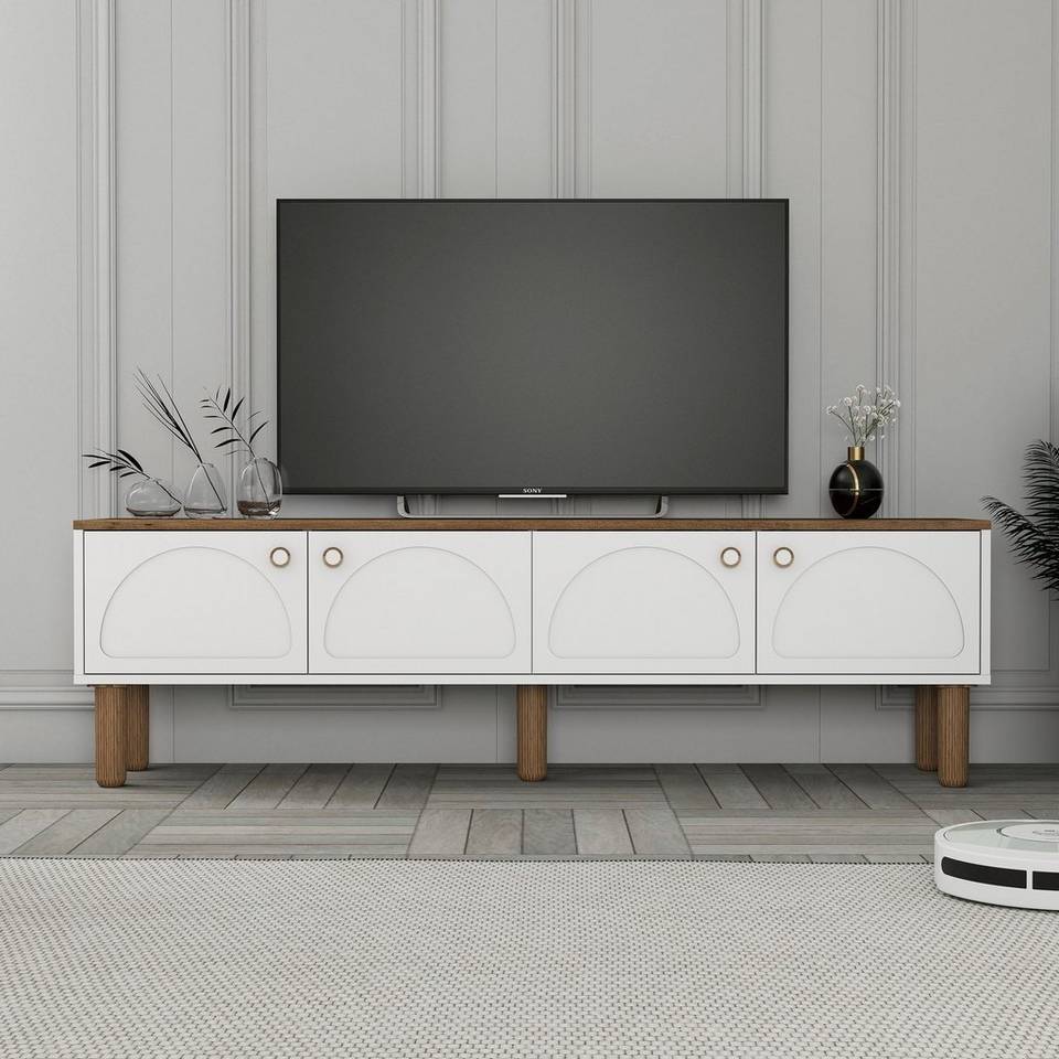 Hanah Home Tv Enhet Bohem, vit från Hanah Home, bild 5
