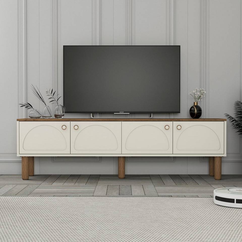 Hanah Home Tv Enhet Bohem, vit från Hanah Home, bild 5