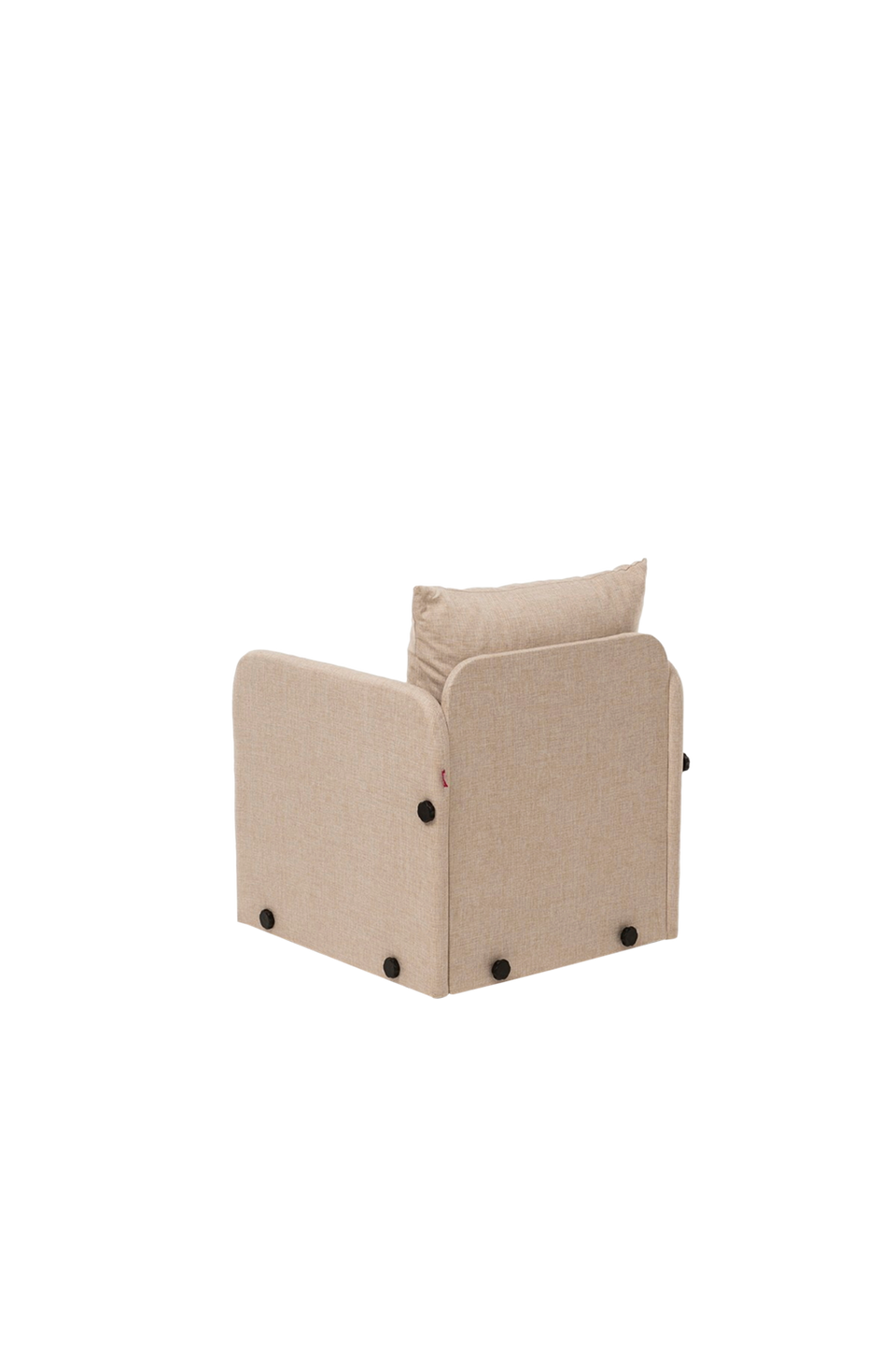 Hanah Home Bäddsoffa med 1 sittplats Saga, beige från Hanah Home, bild 5