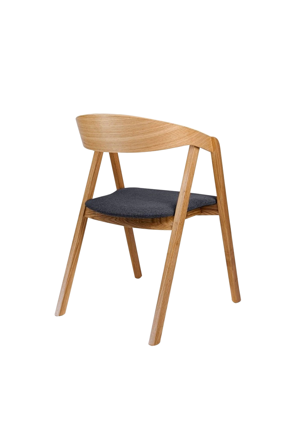 Wood Furniture Matstol set om två Aldo Tender , mörkgrå, brun från Wood Furniture, bild 5