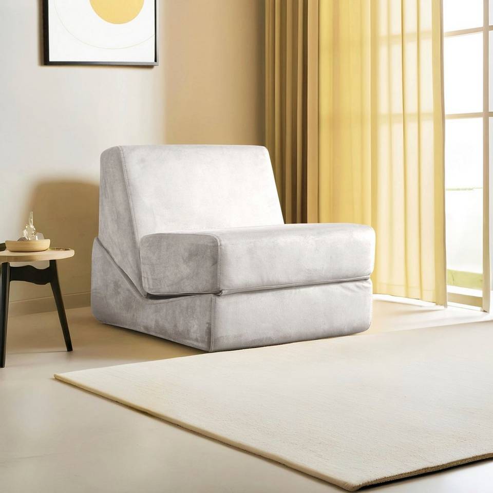 Hanah Home Bäddsoffa med 1 sittplats Origami, beige från Hanah Home, bild 5