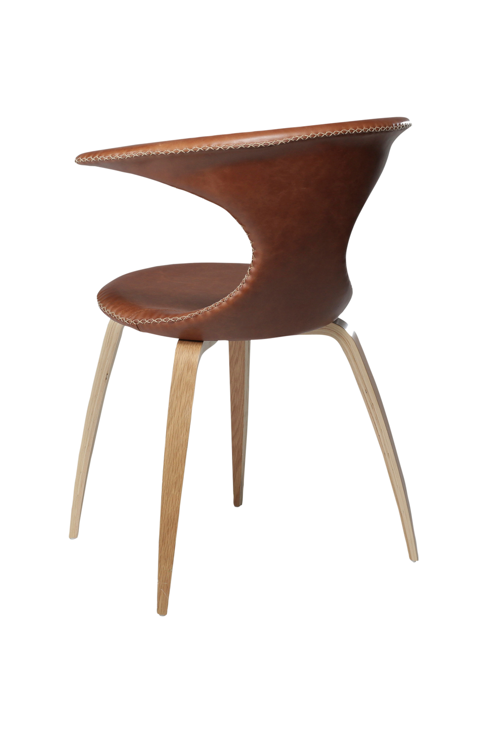 DAN-FORM Flair stol 4-pack, brun från DAN-FORM, bild 5