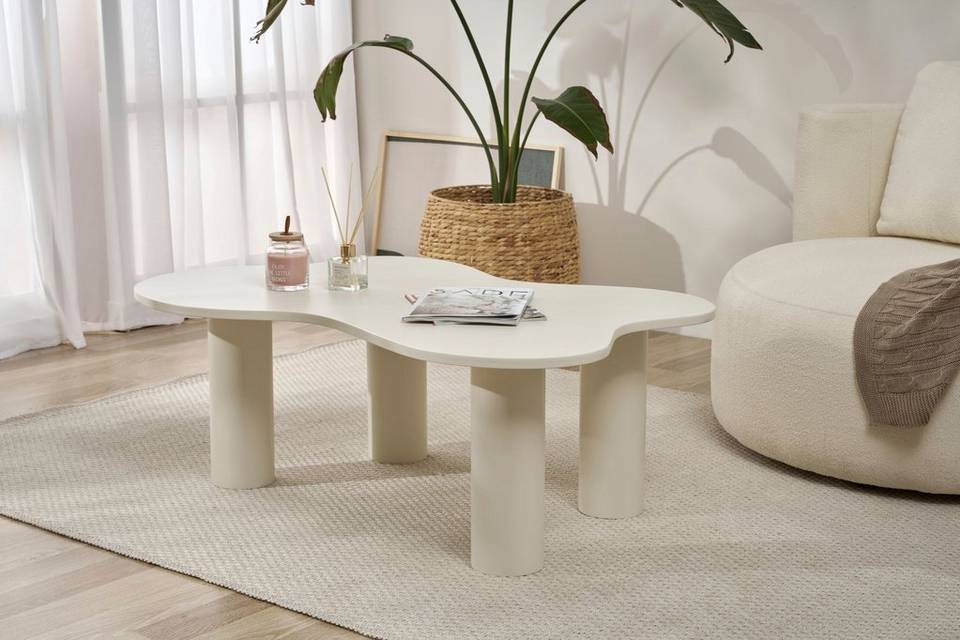 Hanah Home Soffbord set Bloom, beige från Hanah Home, bild 5