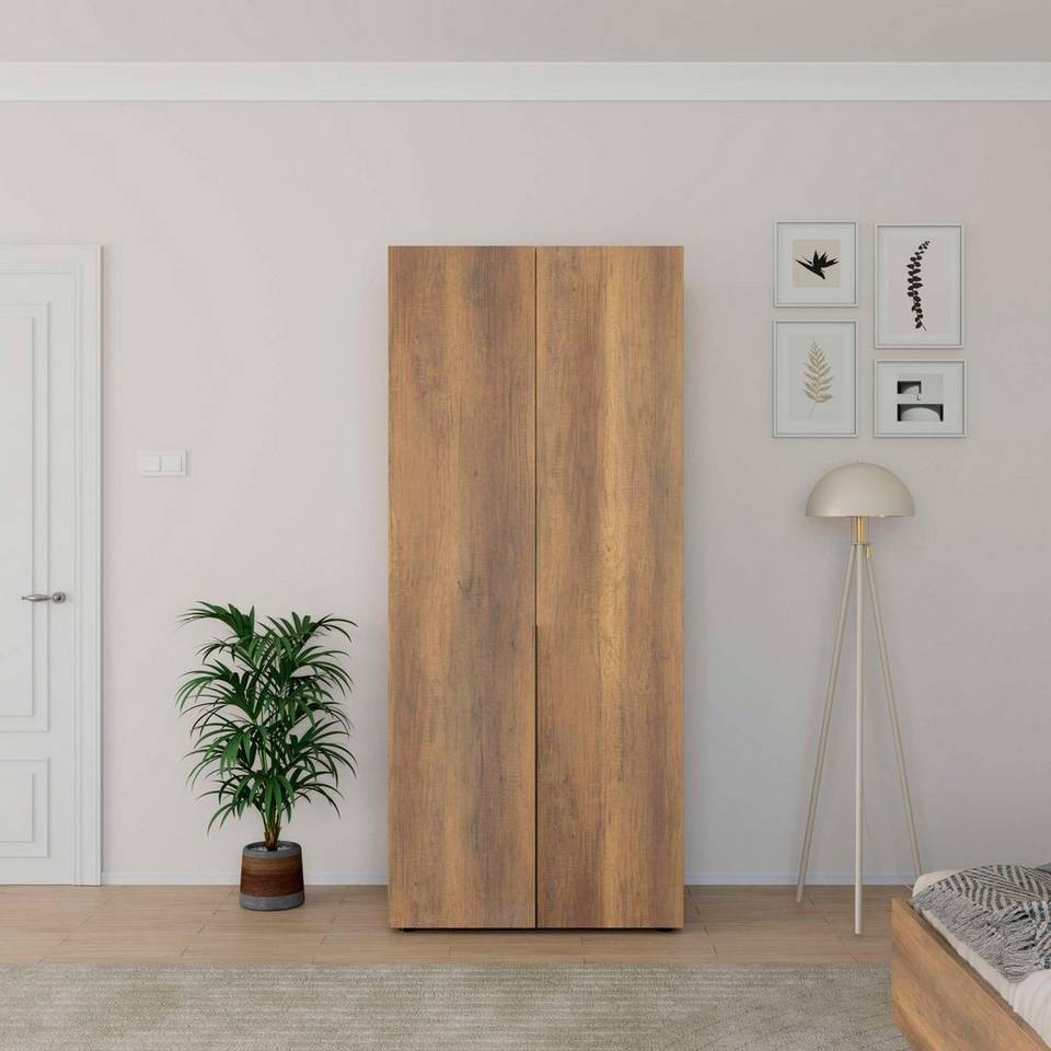 Hanah Home Garderob Oryana, brun från Hanah Home, bild 5