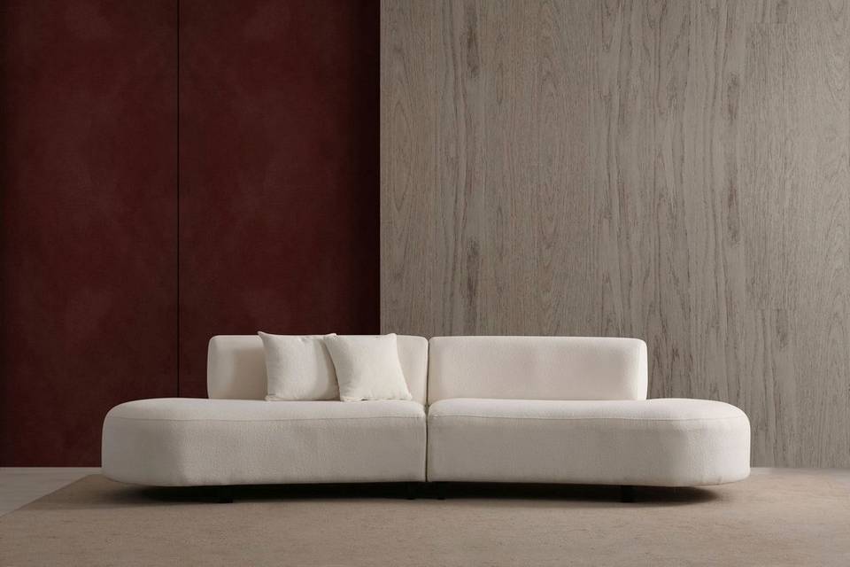 Hanah Home Hörnsoffa Pars, beige från Hanah Home, bild 5