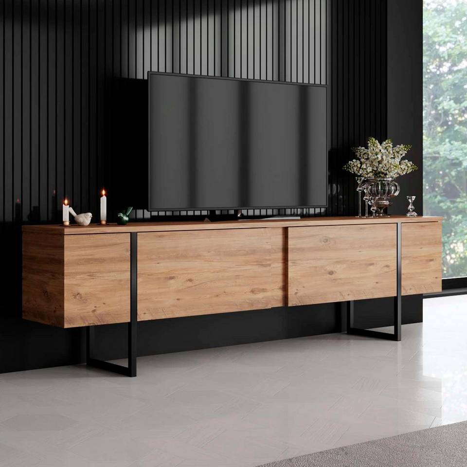 Hanah Home Tv Stativ Luxe, brun från Hanah Home, bild 5