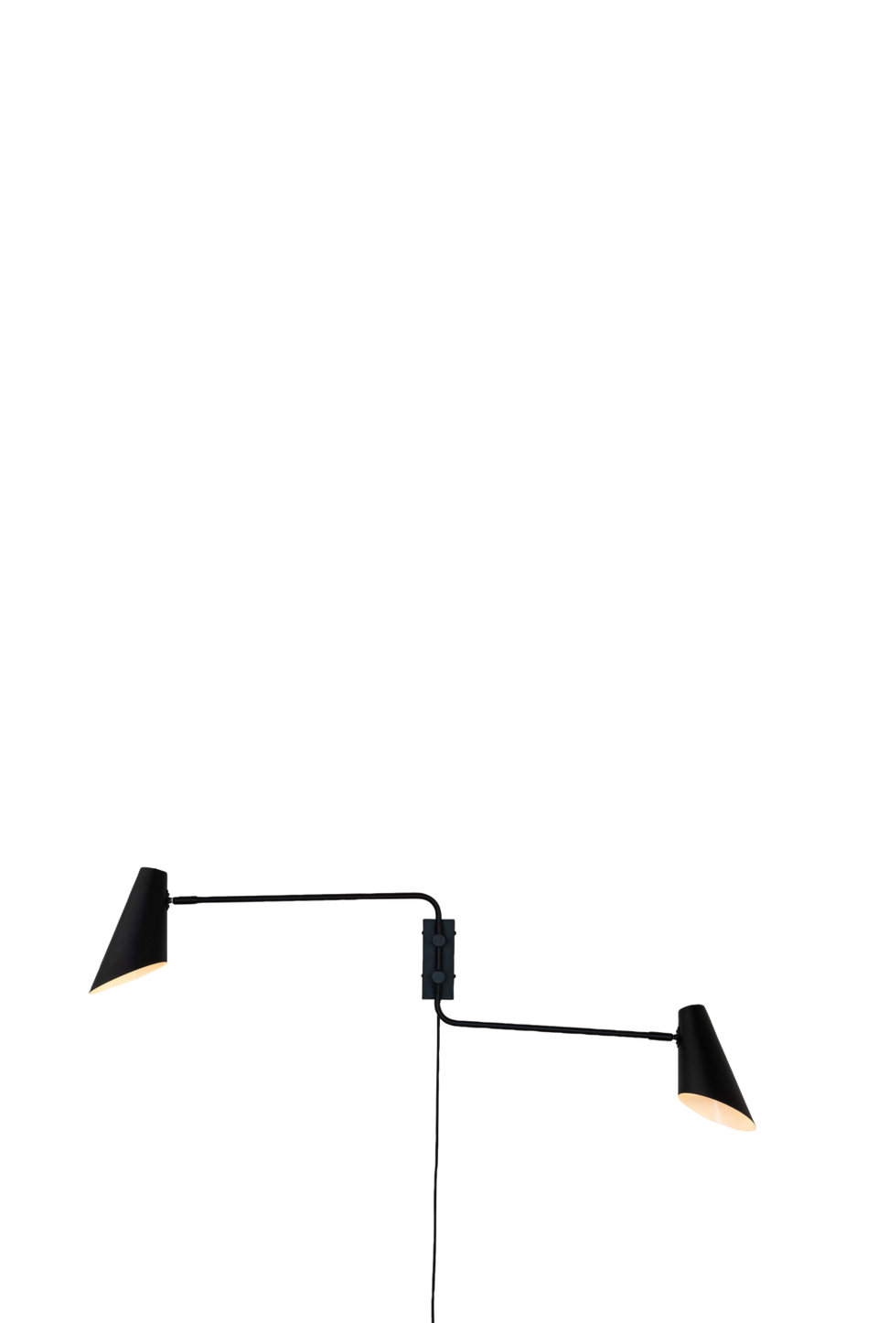 Dyberg Larsen Vägglampa Cale dubbel, svart från Dyberg Larsen, bild 5