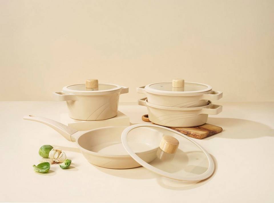 Hermia Grytuppsättning (10 delar)-Vetta, beige från Hermia, bild 5