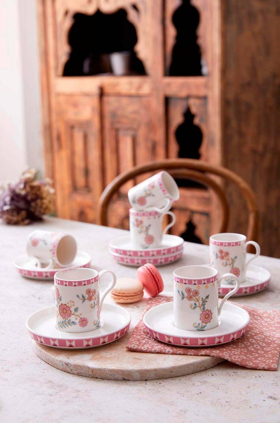 Hermia Set med kaffekoppar (12 delar) Blossom, rosa från Hermia, bild 5