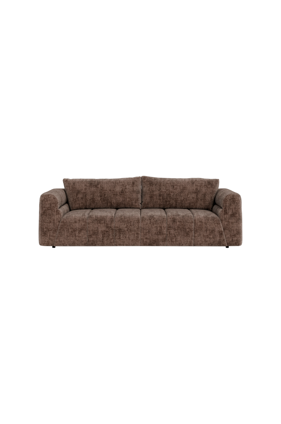 Homeroom Collection Luna 3-sits soffa, brun från Homeroom Collection, bild 4