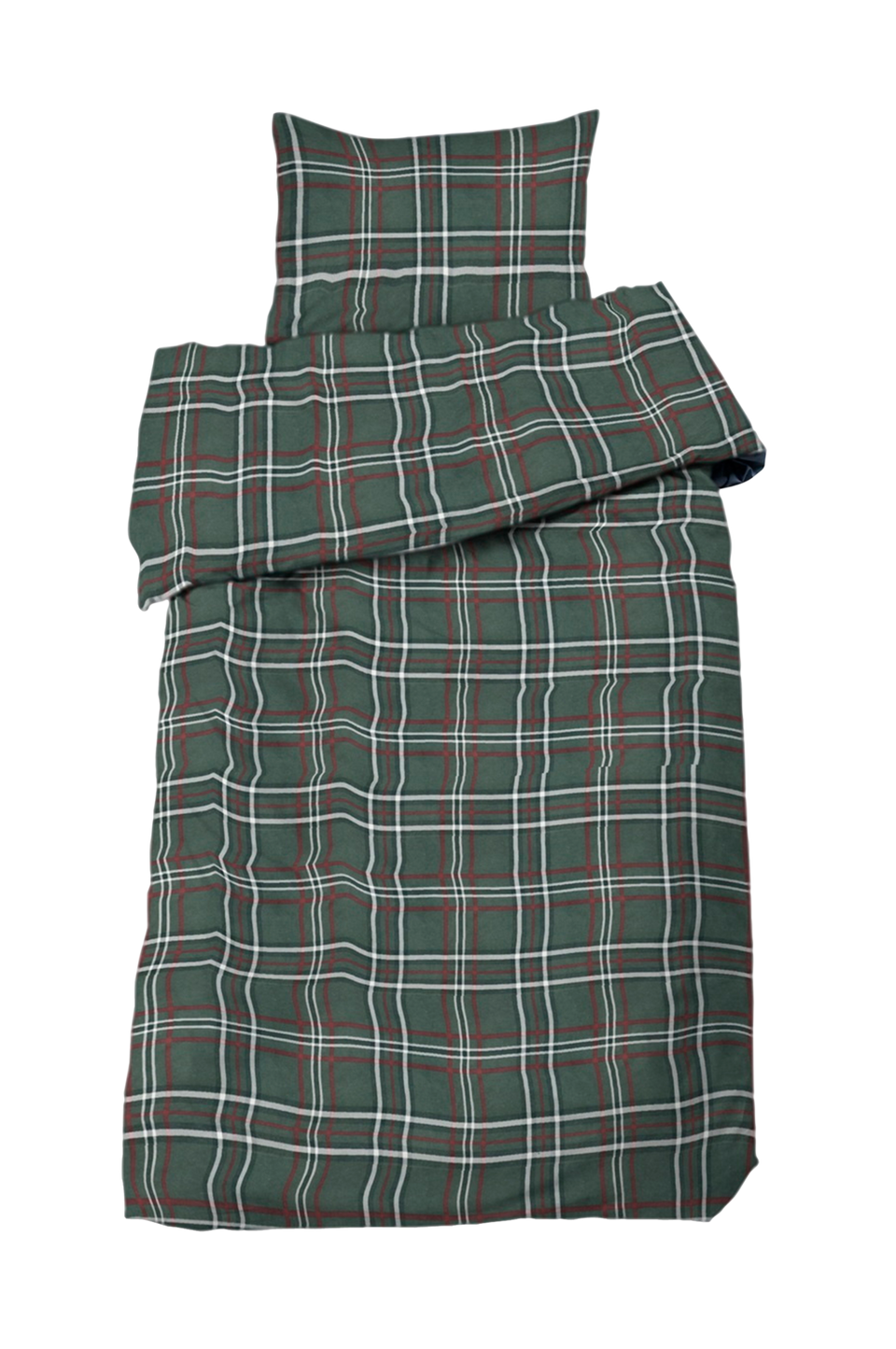 Redlunds Cervinia flanell 2-d bädd, grön från Redlunds, bild 5