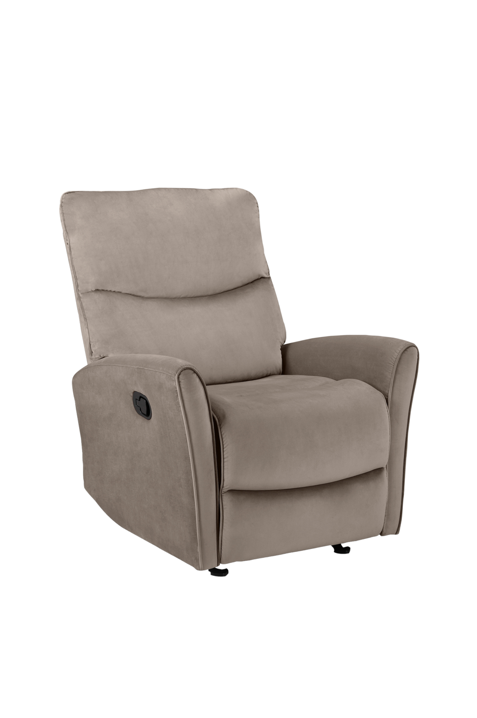 Loft24 Chesley Recliner Manuel Velvet, grå från Loft24, bild 5