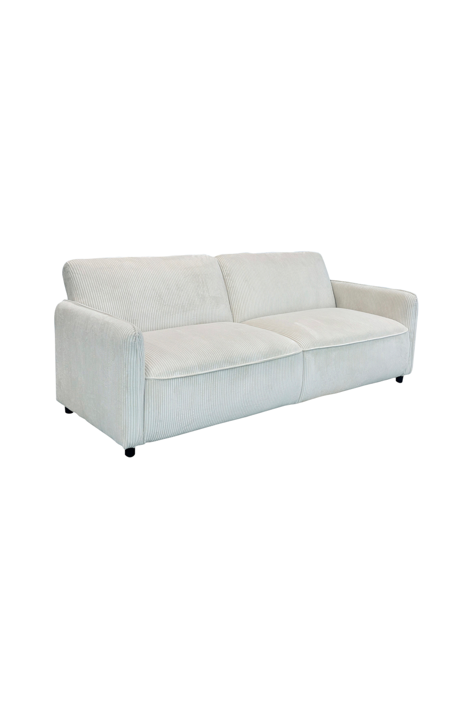 Dorel Home Alicia bäddsoffa 3-sits i corduroy, vit från Dorel Home, bild 5