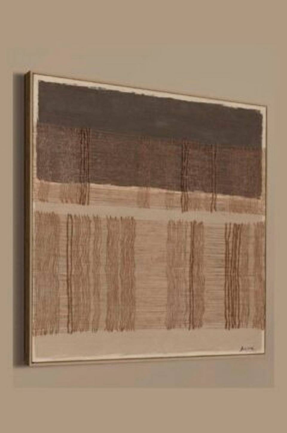 Zelected by Houze Inramad Canvas Endless Moment No. 2, brun från Zelected by Houze, bild 5