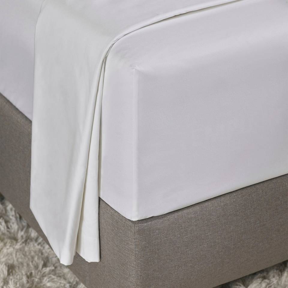 Tempur Cotton Sateen Lakan, vit från Tempur, bild 5
