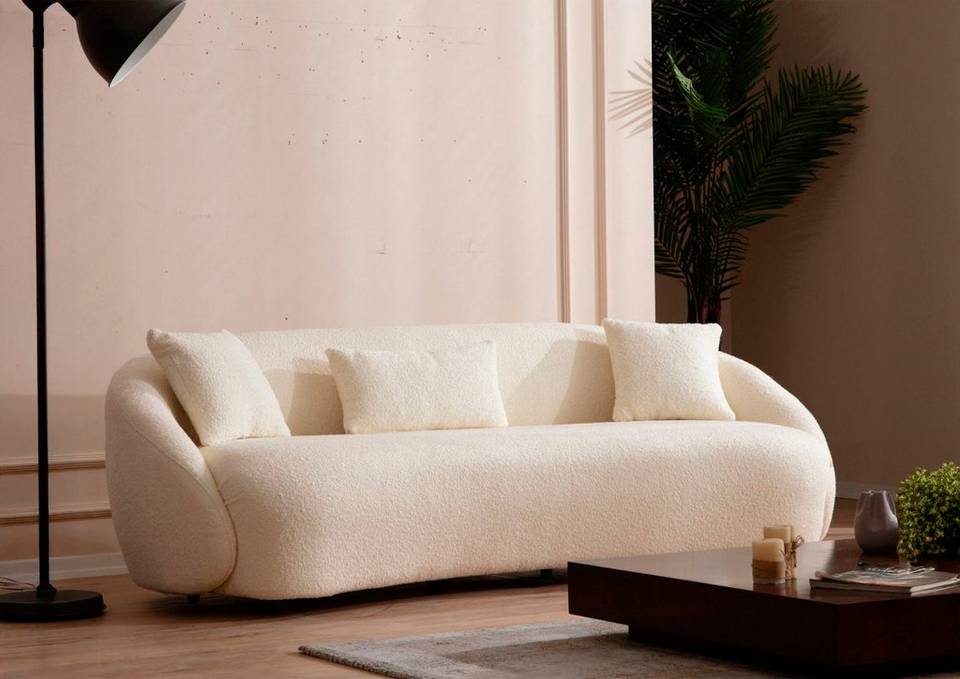 Hanah Home 3-sits soffa Napoli, beige från Hanah Home, bild 5