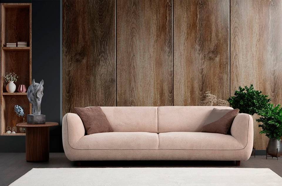 Hanah Home 4-sits soffa Pavia, beige från Hanah Home, bild 5