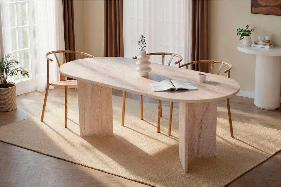 Homitis Matbord Sabella, beige från Homitis, bild 5